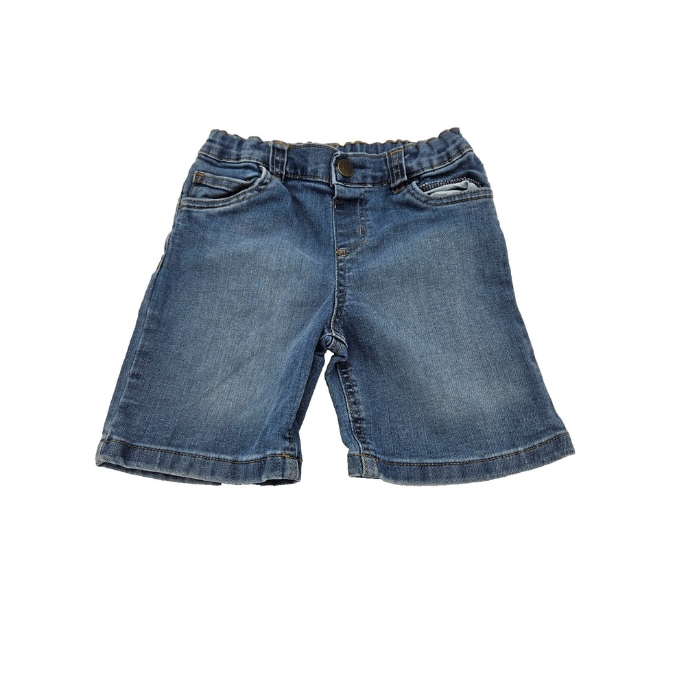 Garanimals Boys Denim Shorts 4T Stretch Waist Blue Casual Playwear